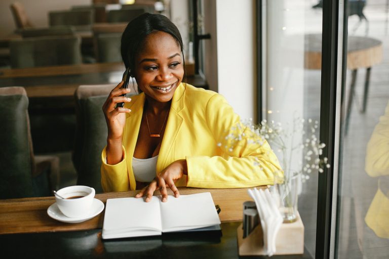 stylish-businesswoman-working-office